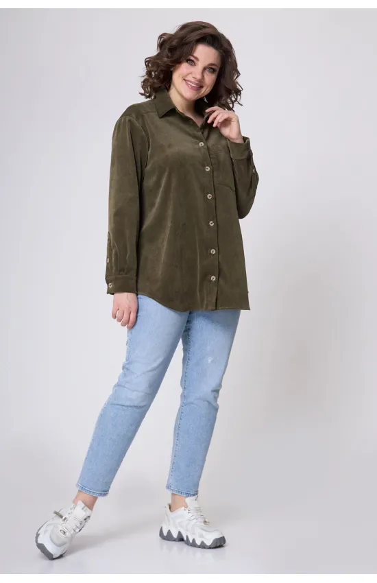 Блузка Zlata 4415 хаки
