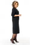 Платье Michel Chic 2204 чёрный-клетка Платье Michel Chic 2204 чёрный-клетка