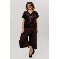 Брюки Anelli 1783 древесные