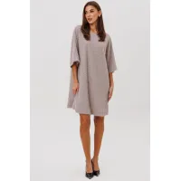 Платье Fantazia Mod 5350 бежево-серый Платье Fantazia Mod 5350 бежево-серый