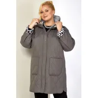 Куртка Shetti 2197 светлый графит