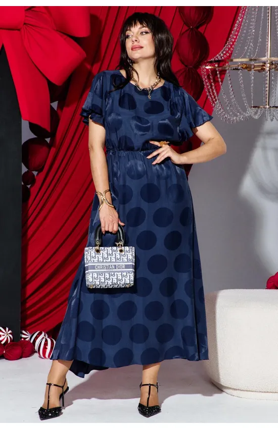 Платье Vittoria Queen 28483 темно-синий
