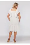 Платье Mira Fashion 5434-4 белый