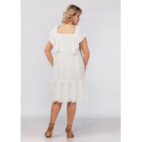 Платье Mira Fashion 5434-4 белый