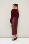 Платье Pur Pur 11-337/3 Бордовый