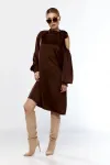 Платье Talia Fashion 437 коричневый