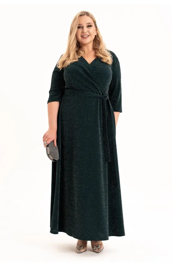 Платье Algranda 4108-4 Изумруд