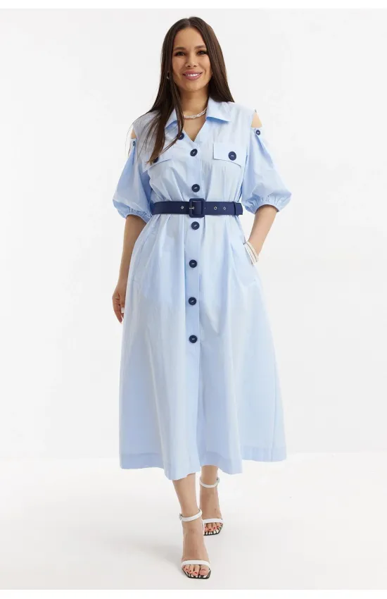 Платье Магия Моды 2710 голубой