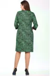 Платье Lady Style Classic 1758/7 черный с зеленым