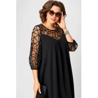 Платье Eva Grant 7279С черный