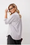Блузка Kaloris 2252-1 серый