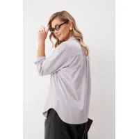 Блузка Kaloris 2252-1 серый