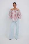 Блузка Vesnaletto 4423 цветочный принт