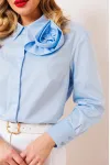 Блузка Мода-Юрс 2913bl голубой