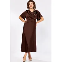 Платье Mira Fashion 5613-2 коричневый Платье Mira Fashion 5613-2 коричневый