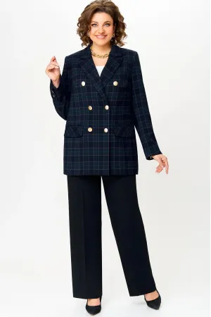 Пиджак Дали 3536.1 синяя клетка