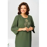 Платье Асолия 2711 зеленый