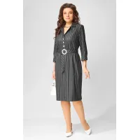 Платье Fita 5073 Славянка черный