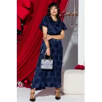 Платье Vittoria Queen 28483 темно-синий