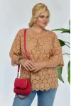 Блузка Anastasia 1131-6 пшеничный