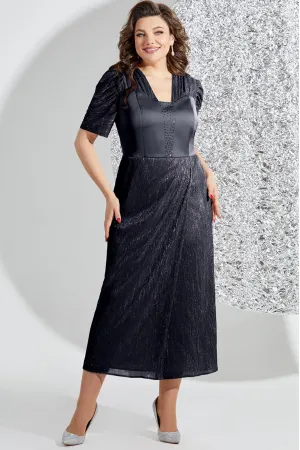 Платье Mira Fashion 5530-3 темно-серый