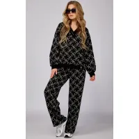 Брюки Verita 2280.2 черный с молоком