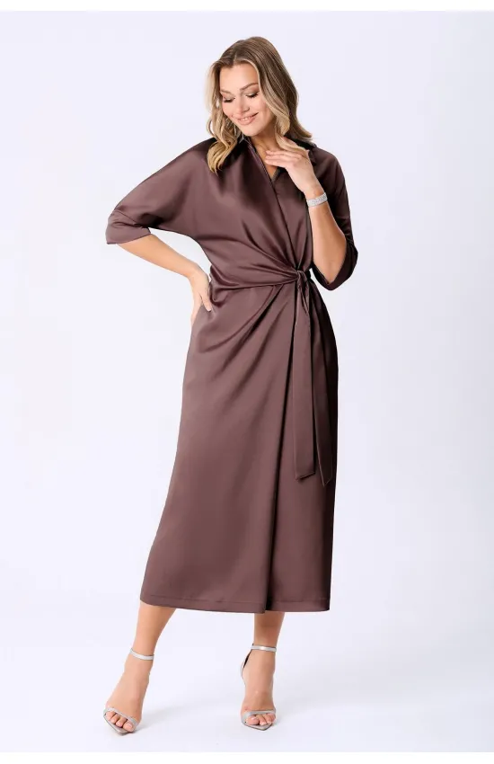 Платье Bazalini 5116 коричневый