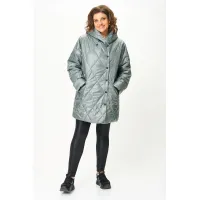 Пальто Anastasia Mak 1055-1 мох