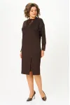 Платье Кокетка И К 1337 коричневый