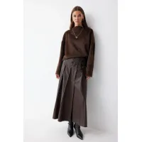 Кофта Люше 4233 коричневый