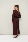 Платье Pur Pur 11-424/1 Коричневый