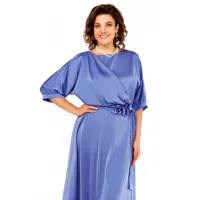 Платье Ольга Стиль С959 небесный-синий