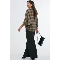 Блузка Axxa 152 бежево-черный