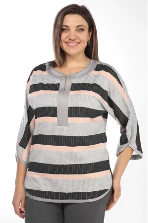 Туники Lady Style Classic 2592/3 Черный с серым