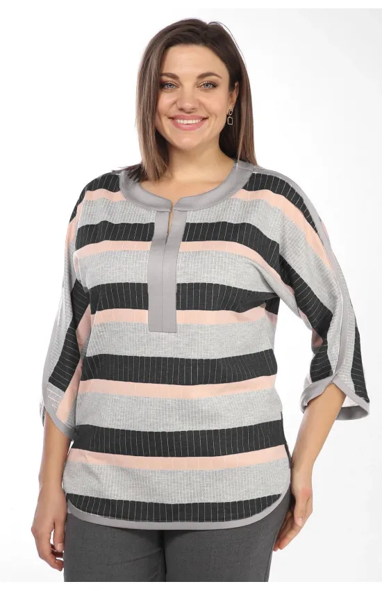 Туники Lady Style Classic 2592/3 Черный с серым Туники Lady Style Classic 2592/3 Черный с серым