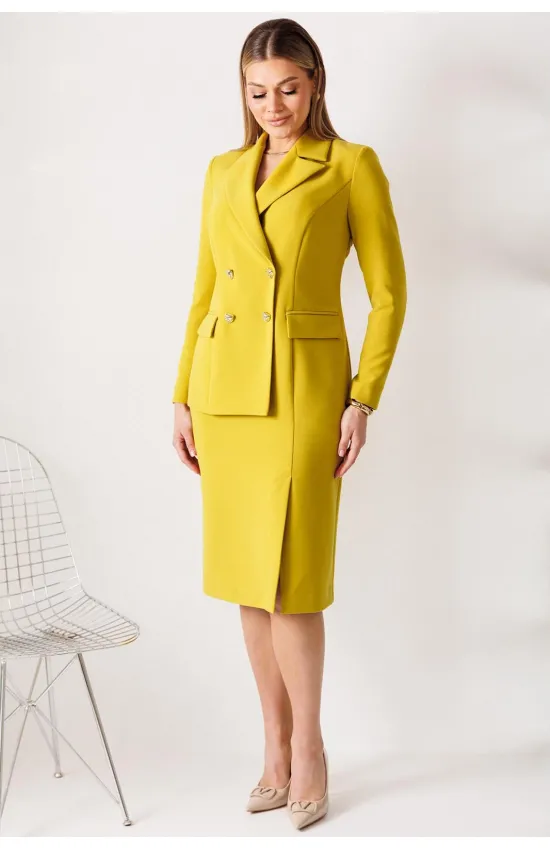 Платье Мода-Юрс 26-2967 горчица