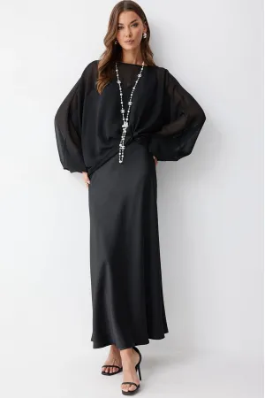 Юбка Люше 4238 черный