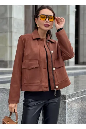 Пиджак Aura Ofthe Day 1141 тёплая карамель