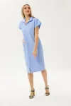 Платье Ma Cherie 4007 голубой