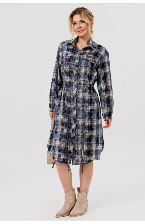 Платье Faufilure C1787 клетка