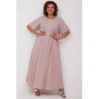 Платье Begimoda 1049 пыльная  роза