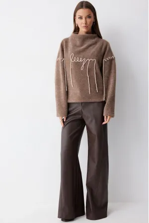 Кофта Люше 4242 капучино