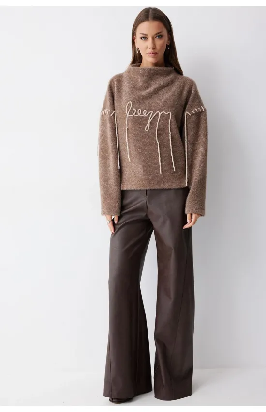 Кофта Люше 4242 капучино