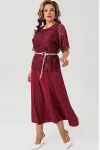 Платье Mira Fashion 5718 бордовый
