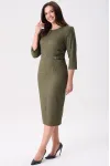 Платье Rishelie 1008 тёмно-оливковый