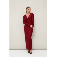 Платье Pur Pur 11-347/1 Бордовый