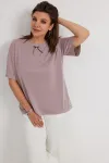 Блузка Begimoda 4134 розовый пепел