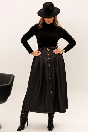 Юбка Лиона-Стиль 949 черный Юбка Лиона-Стиль 949 черный