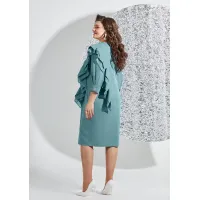 Платье Mira Fashion 5535-2 бирюзовый