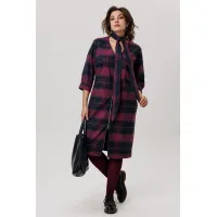 Платье Anelli 1728 Винная геометрия